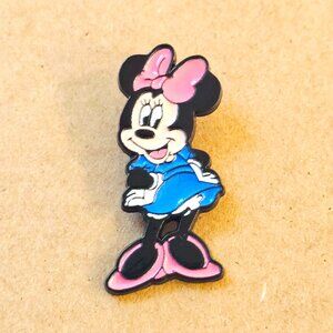 Disney Minnie Mouse Enamel Pin Classic Cartoon Character Lapel Jacket Backpack